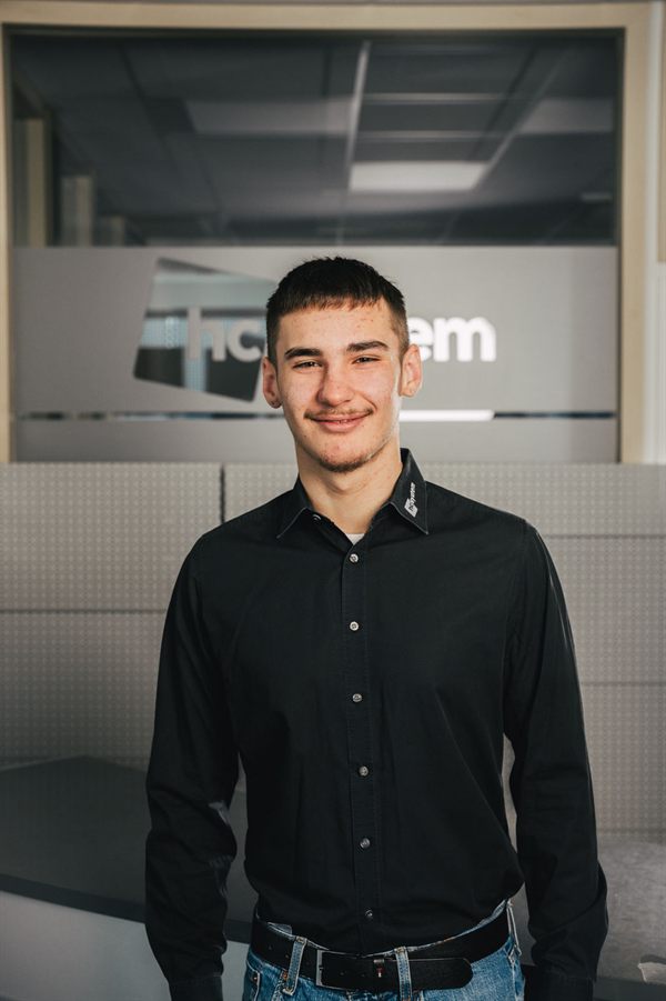 Lukas Damjanovic, Auszubildender Fachinformatiker für Systemintegration